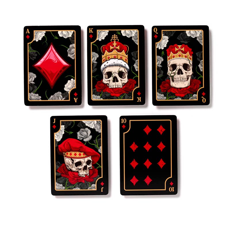 Skulls and Roses Standard Playing Card Deck