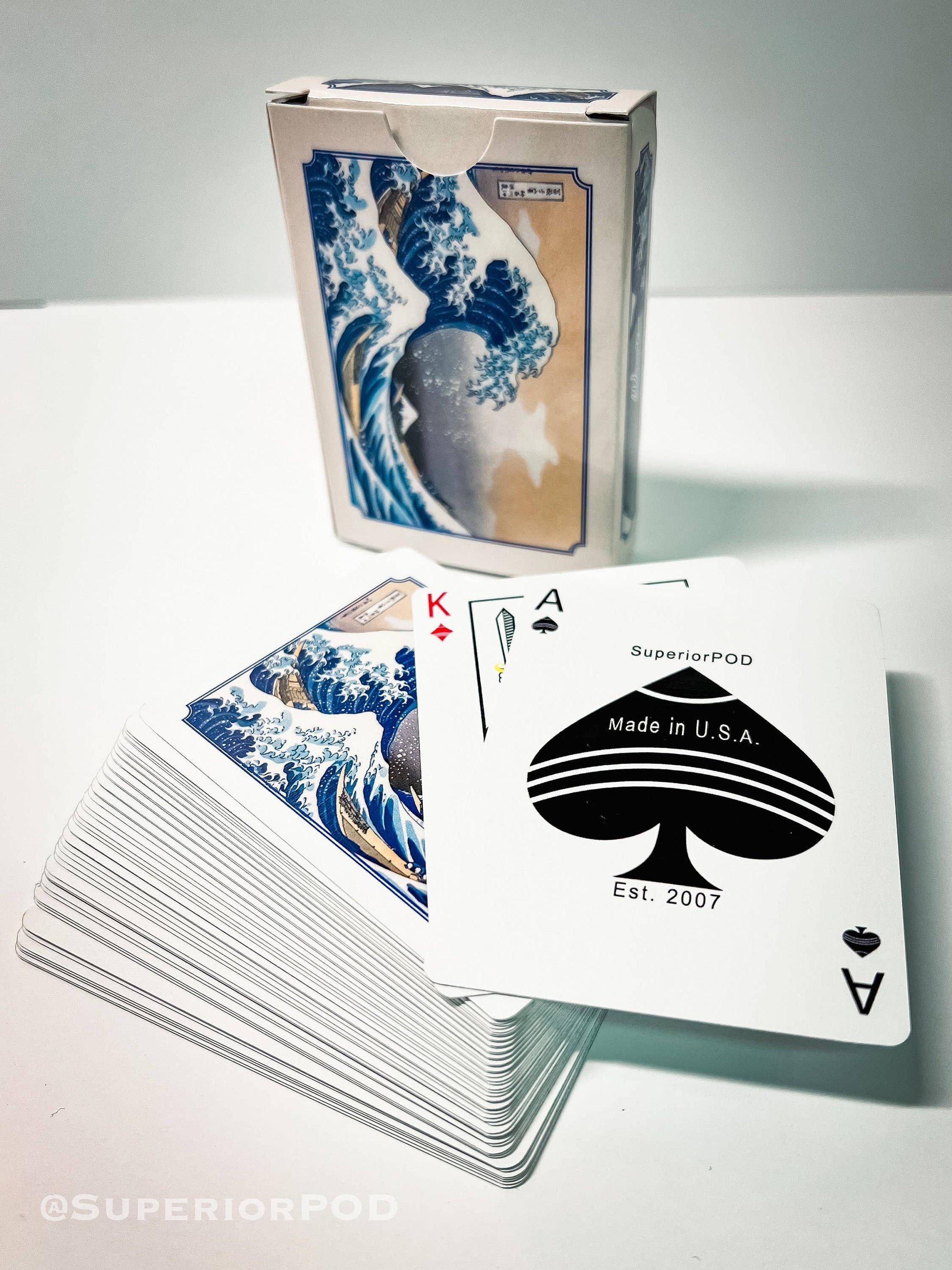 The Great WAVE Japanese Playing Cards, The Wave Card Deck