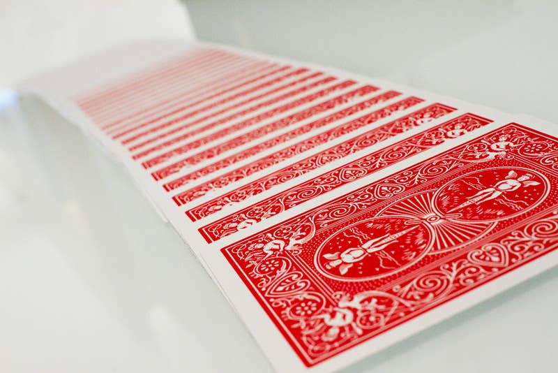 Bicycle Rider Standard Poker Cards (Red)