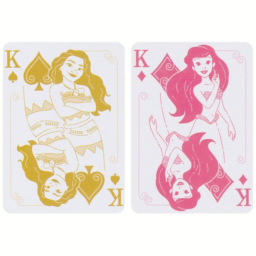 Bicycle Disney Princess Navy Cards