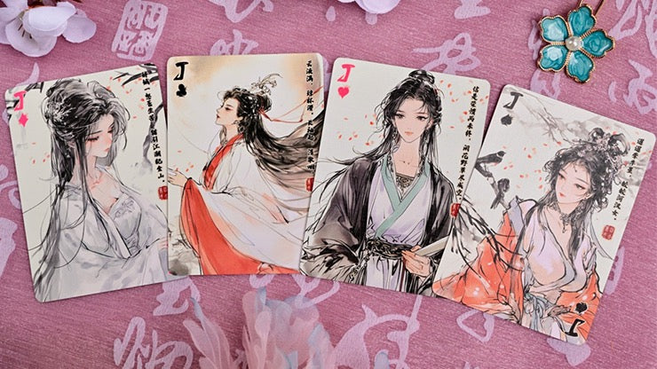 Four Beauties (Yang Yuhuan) Playing Cards – Chinese Legend Deck by KSPC