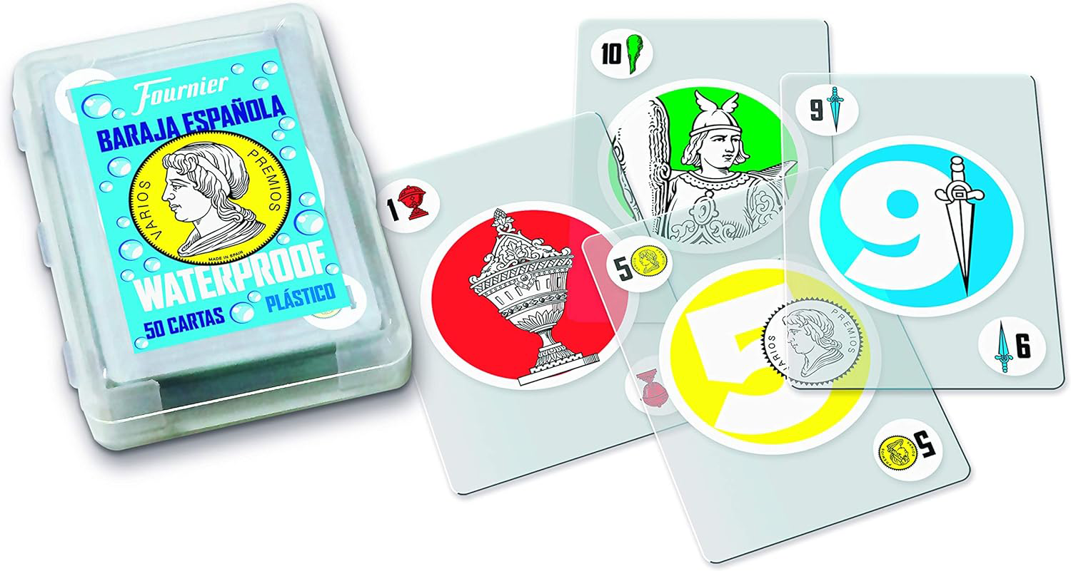 Fournier Baraja Española Waterproof Playing Cards,  Spanish-suited playing cards