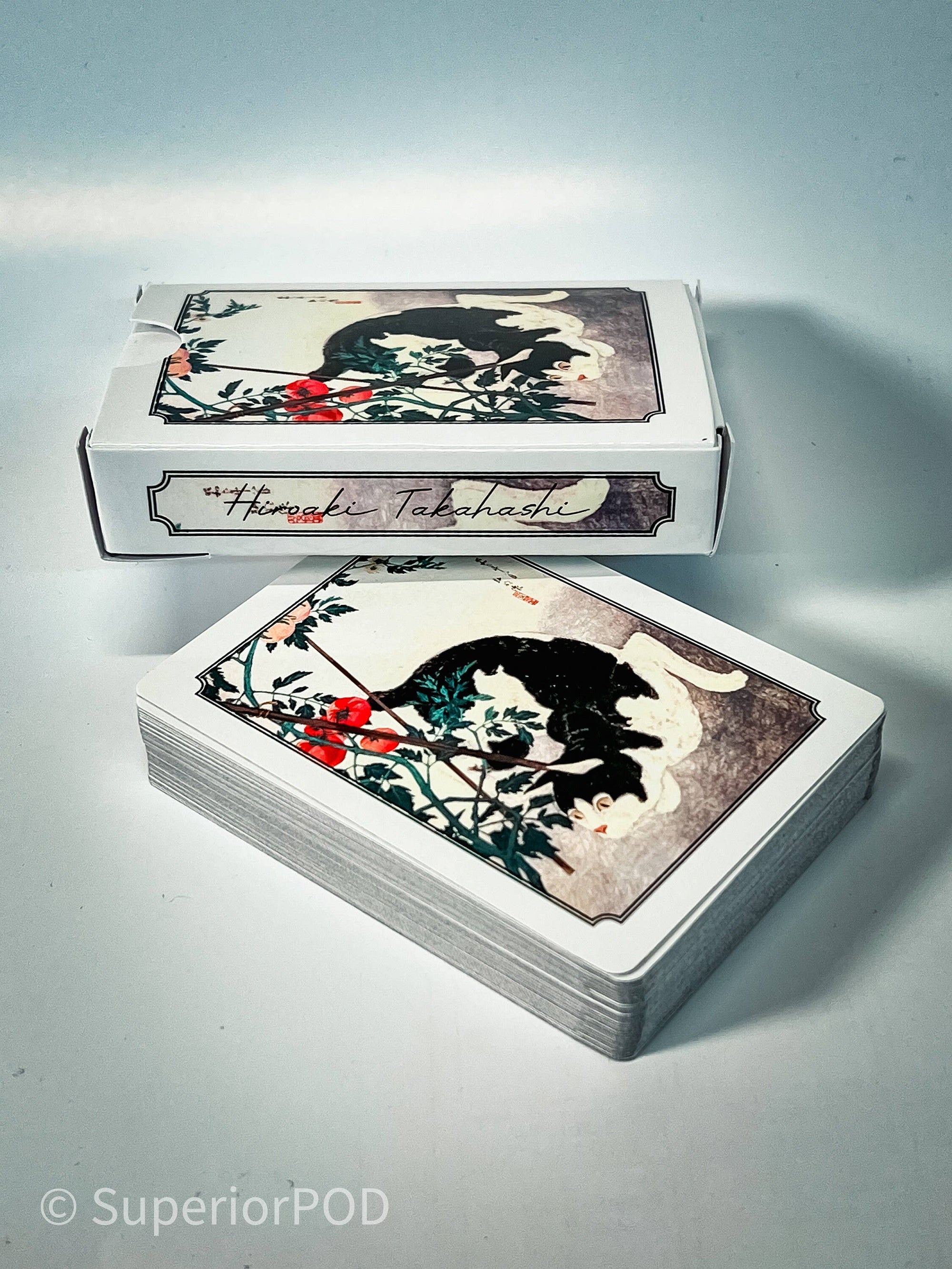 Hiroaki Takahashi Cat With Tomato Plant Playing Cards, Japan