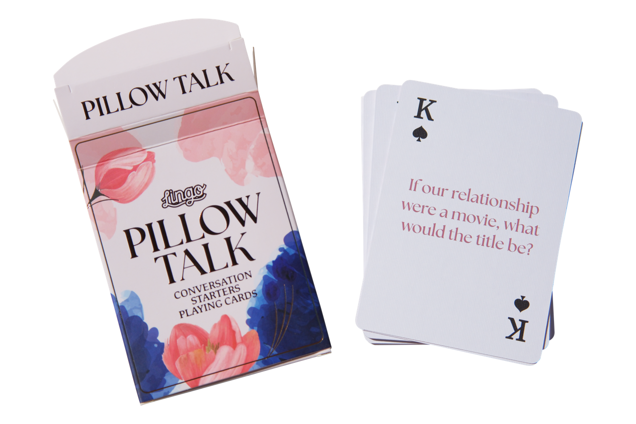 Pillow Talk Lingo Playing Cards