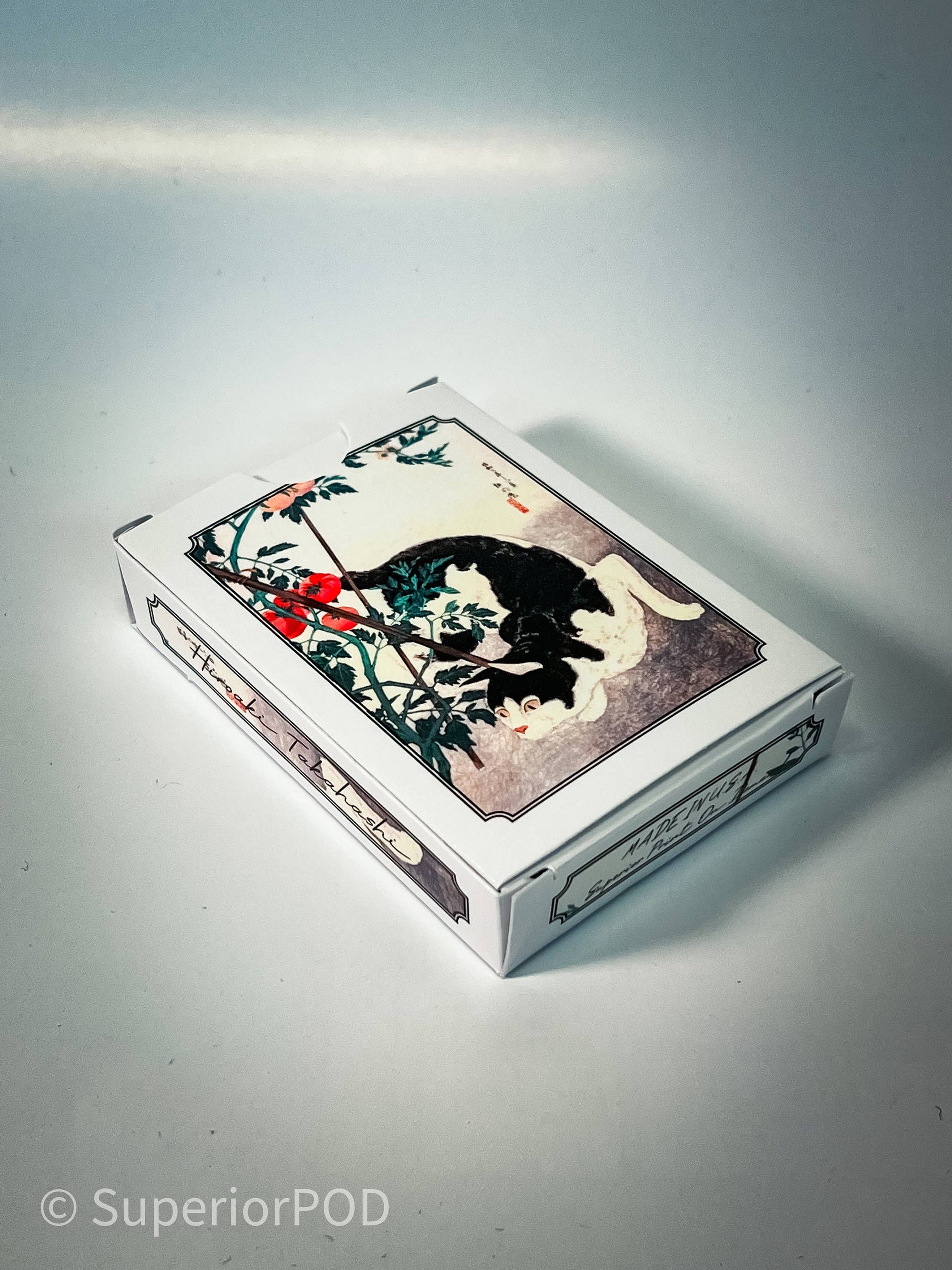 Hiroaki Takahashi Cat With Tomato Plant Playing Cards, Japan