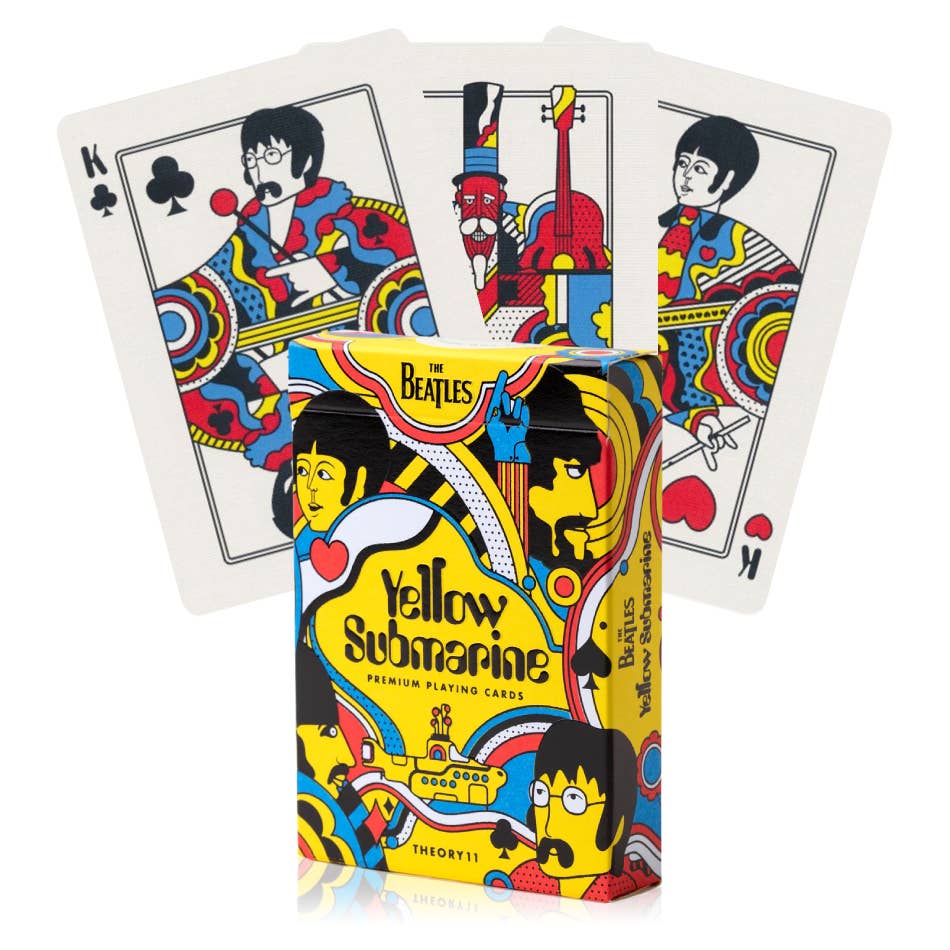 Yellow Submarine The Beatles Theory 11 Playing Cards