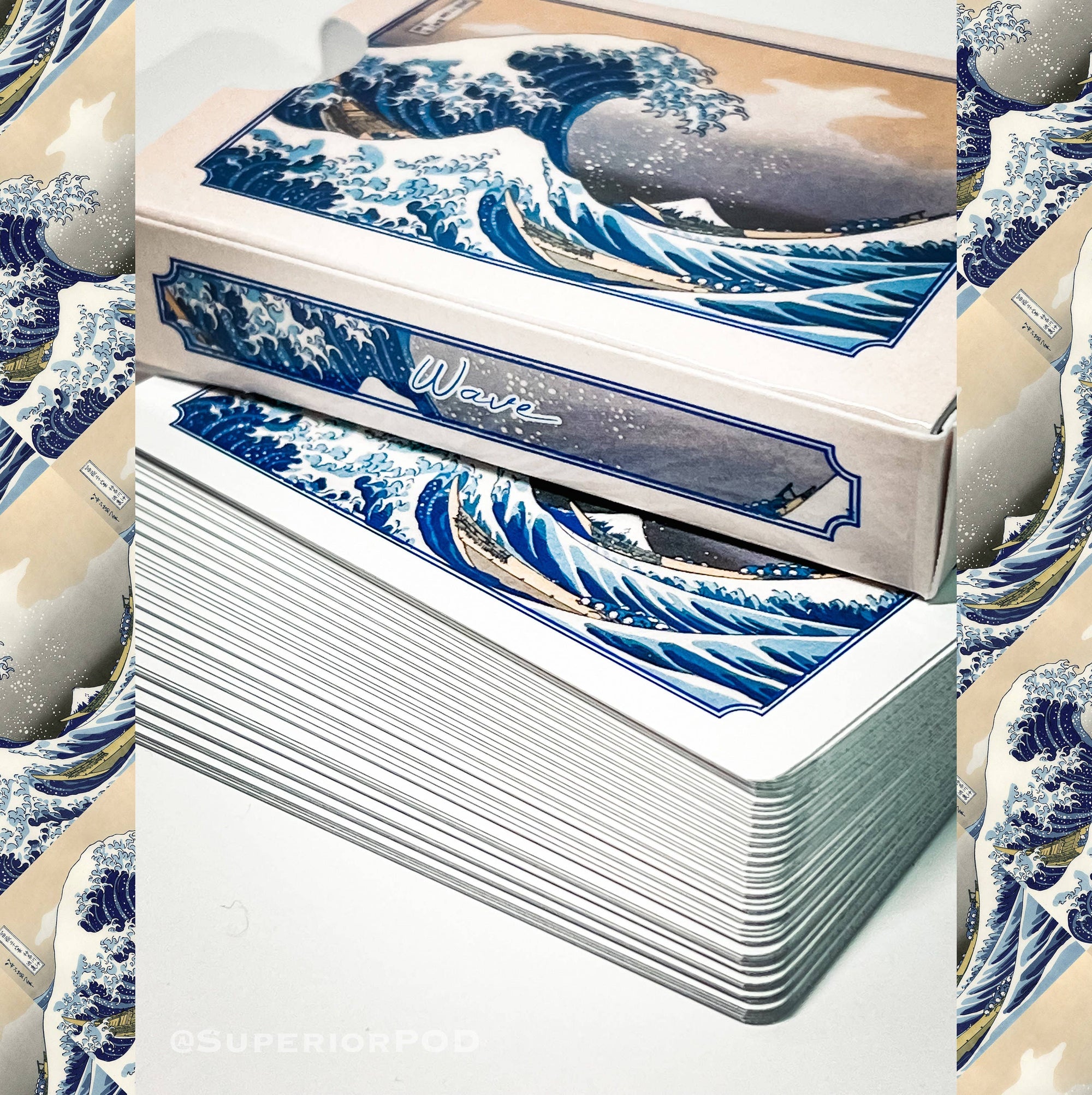 The Great WAVE Japanese Playing Cards, The Wave Card Deck