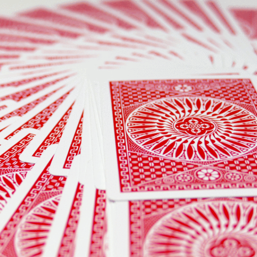 Bicycle Tally-Ho Circle Cards (Red)