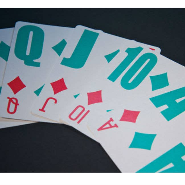 Bicycle E-Z-See Lovision Cards (Red)