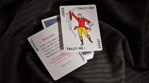 Bicycle Tally-Ho Circle Cards (Blue)