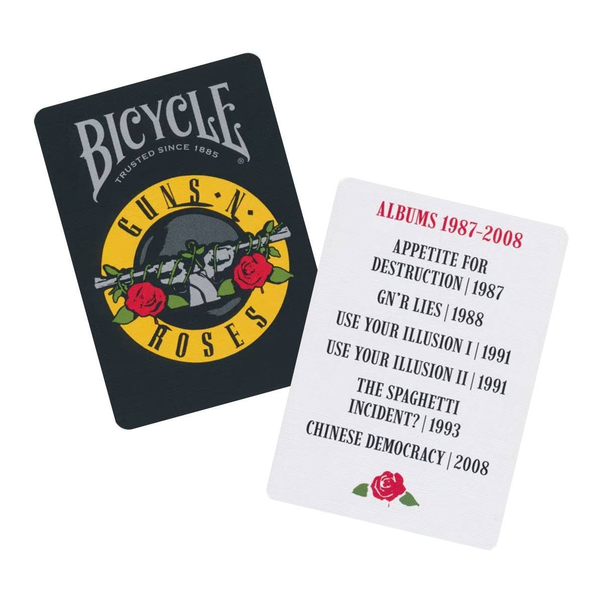 Guns N' Roses Playing Cards Bicycle