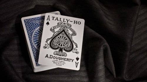 Bicycle Tally-Ho Circle Cards (Blue)