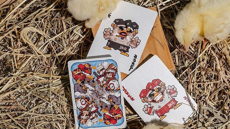 Bicycle Chkns & Crowns Playing cards