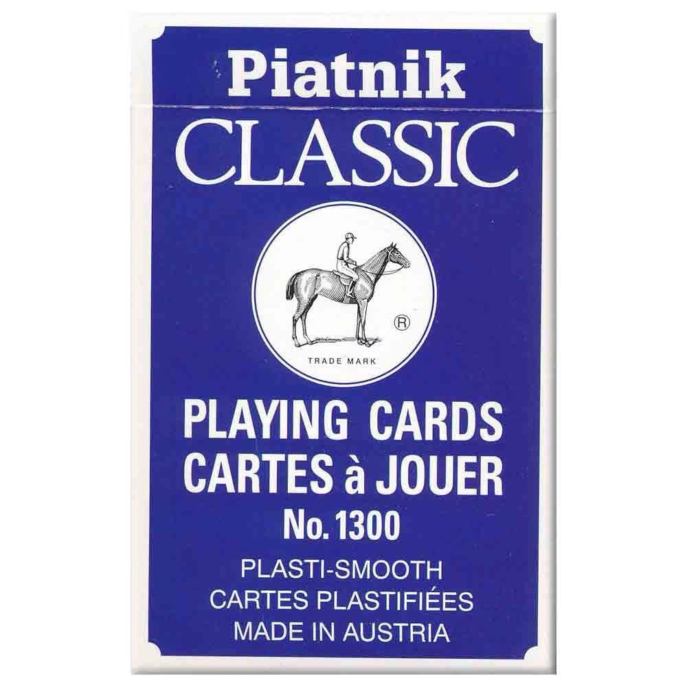 Classic Bridge Single Deck Playing Cards (blue)