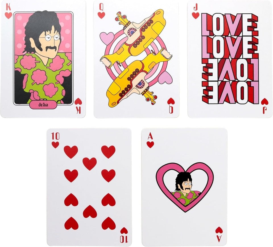 The Beatles Yellow Submarine Standard Playing Card Deck