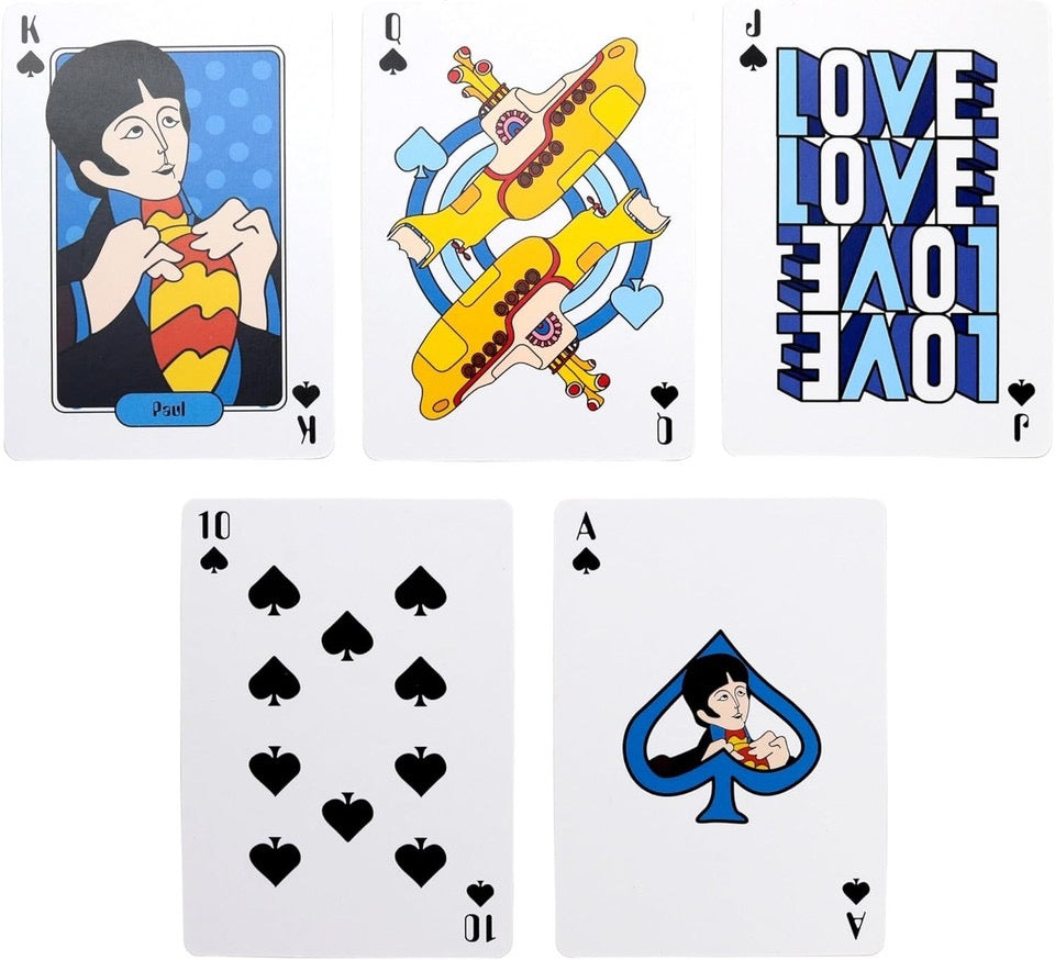 The Beatles Yellow Submarine Standard Playing Card Deck