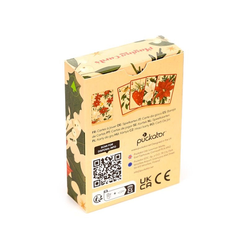 Christmas Botanicals Standard Playing Card Deck
