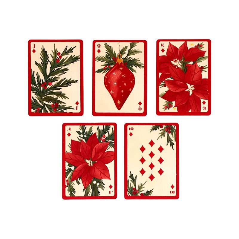 Christmas Botanicals Standard Playing Card Deck