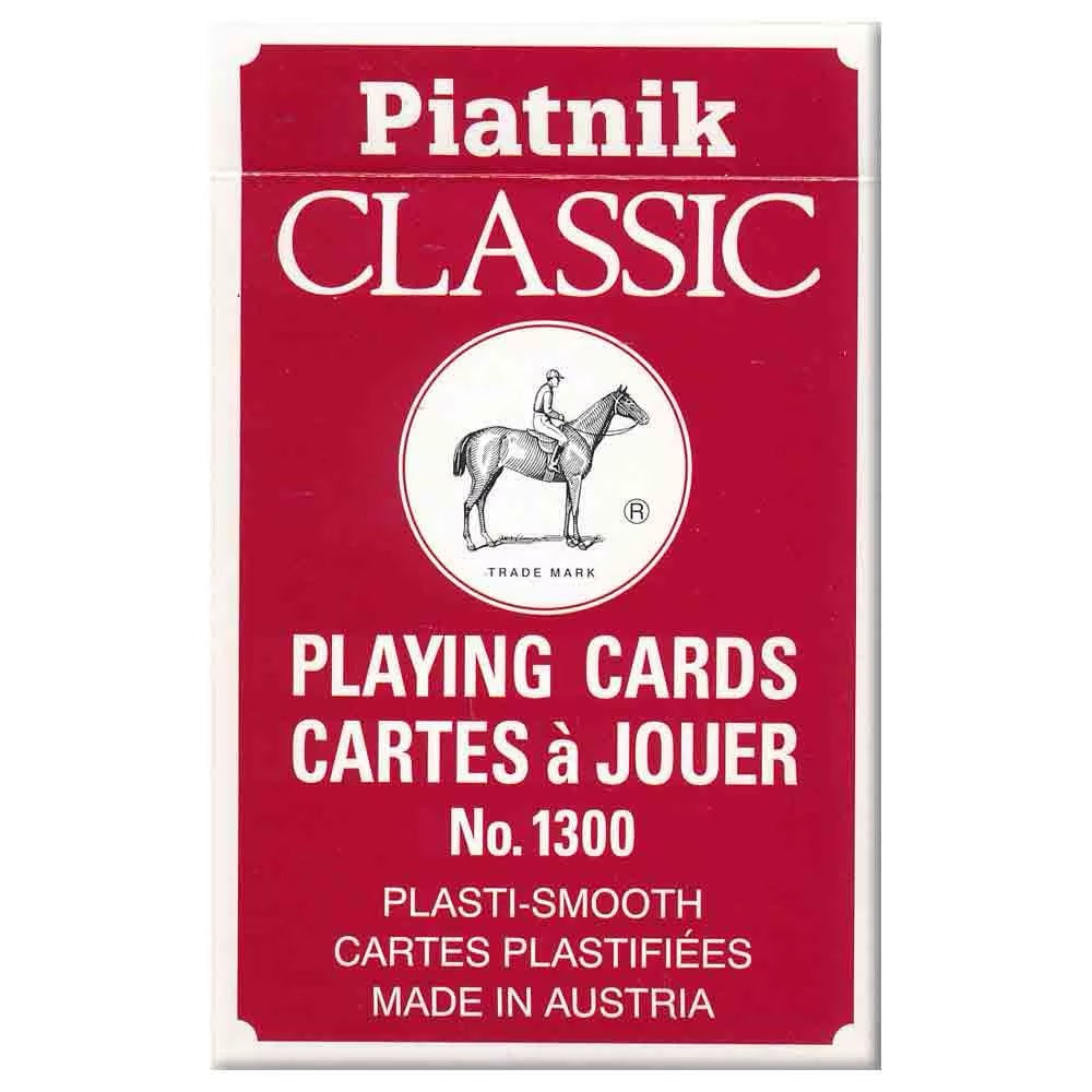 Classic Bridge Single Deck Playing Cards (Red)