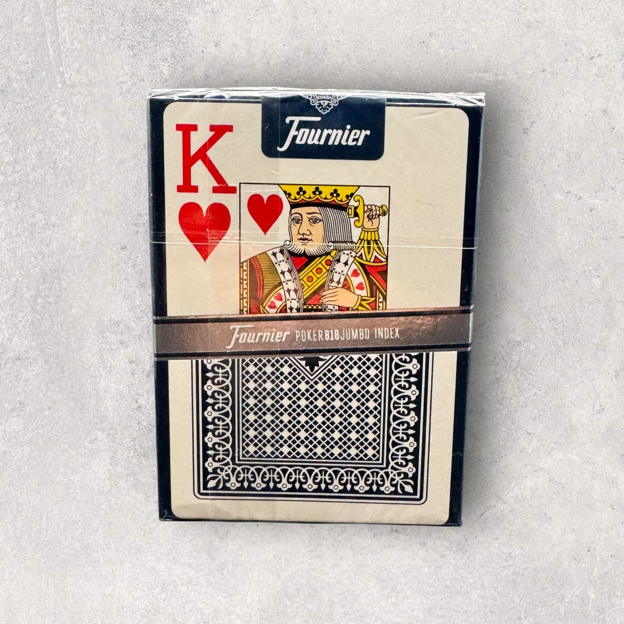 Fournier 818 Poker Cards (Blue) Jumbo Index