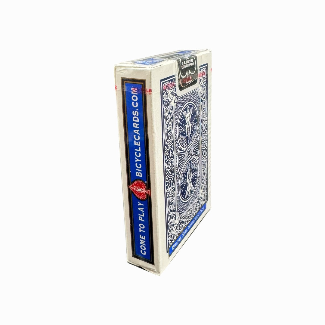 Bicycle Rider Back Bridge Size Cards Deck (Blue)