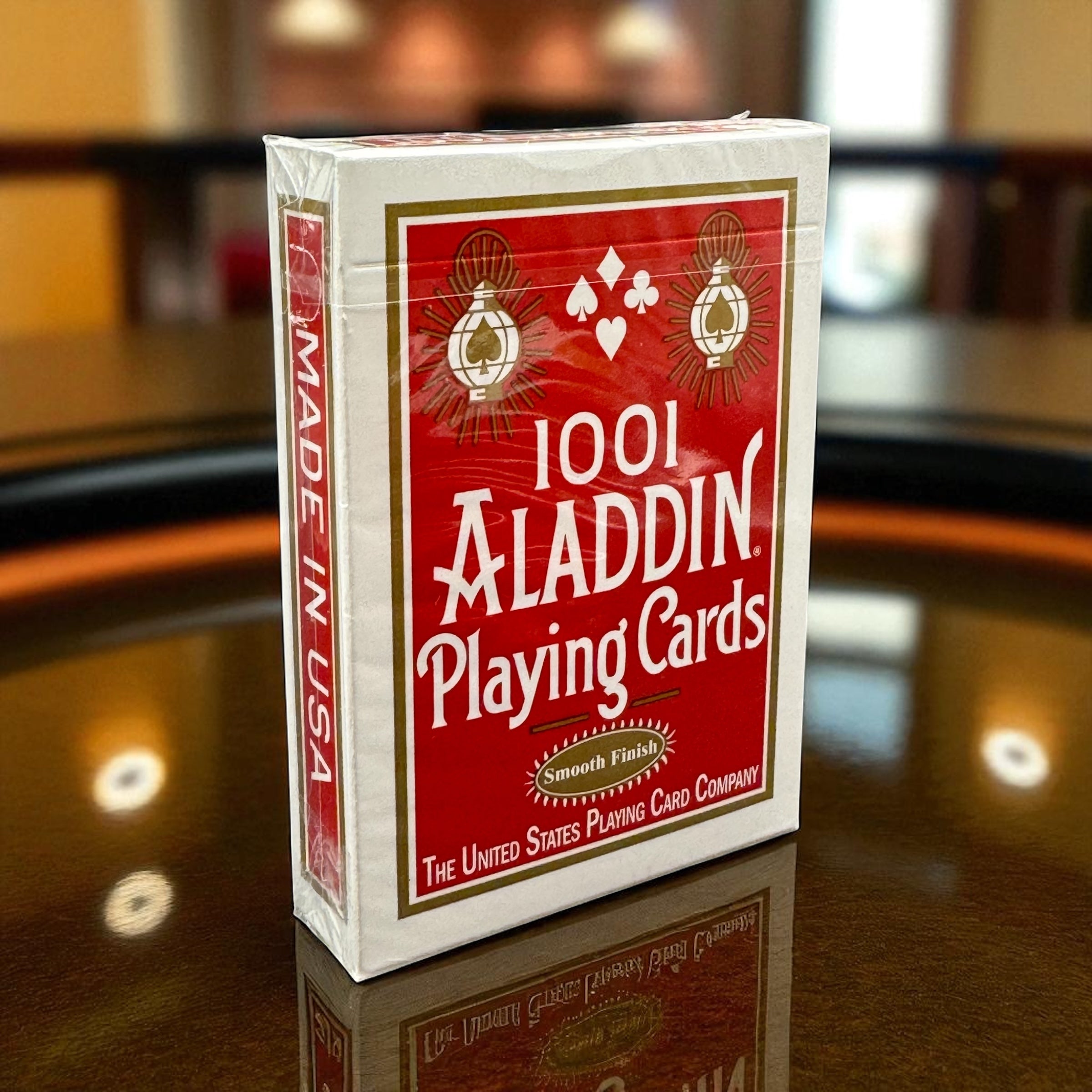 United States Playing Card Aladdin Spiel – Blaues Design, 52 Karten + 2 Joker