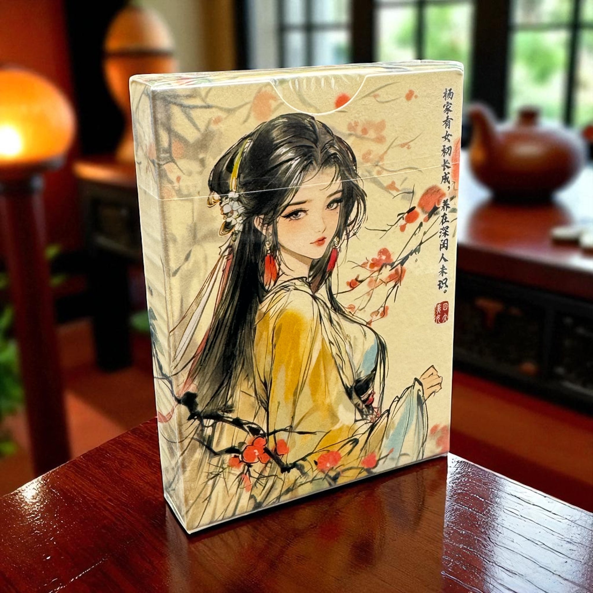 Four Beauties (Yang Yuhuan) Playing Cards – Chinese Legend Deck by KSPC