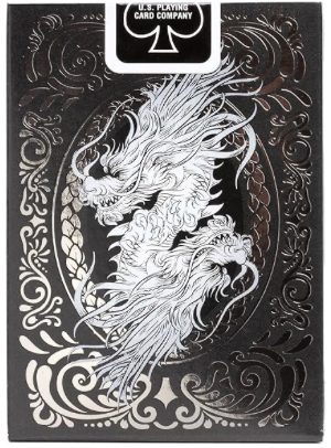 Bicycle Dragon playing cards (Black)