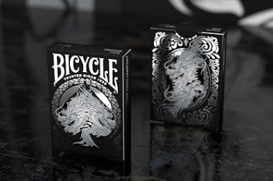 Bicycle Dragon playing cards (Black)