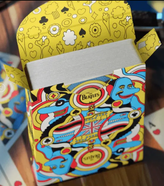 Yellow Submarine The Beatles Theory 11 Playing Cards