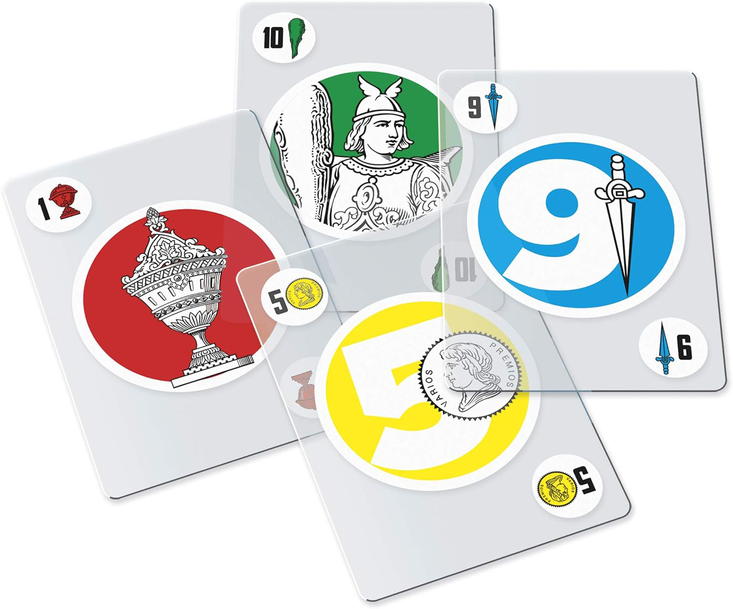 Fournier Baraja Española Waterproof Playing Cards,  Spanish-suited playing cards