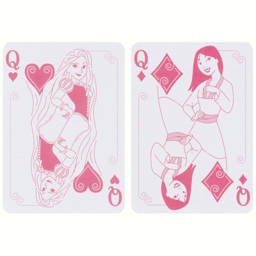 Bicycle Disney Princess Pink Cards