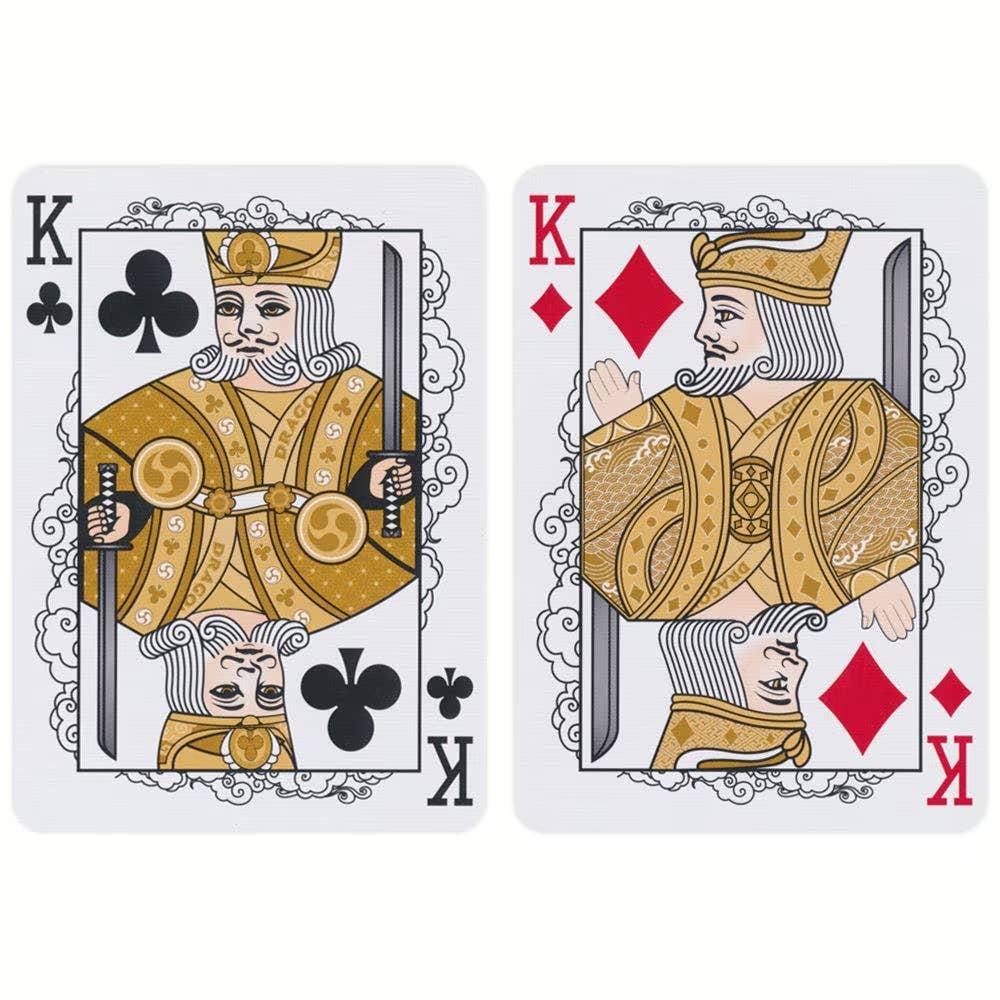 Bicycle Gold Dragon Cards