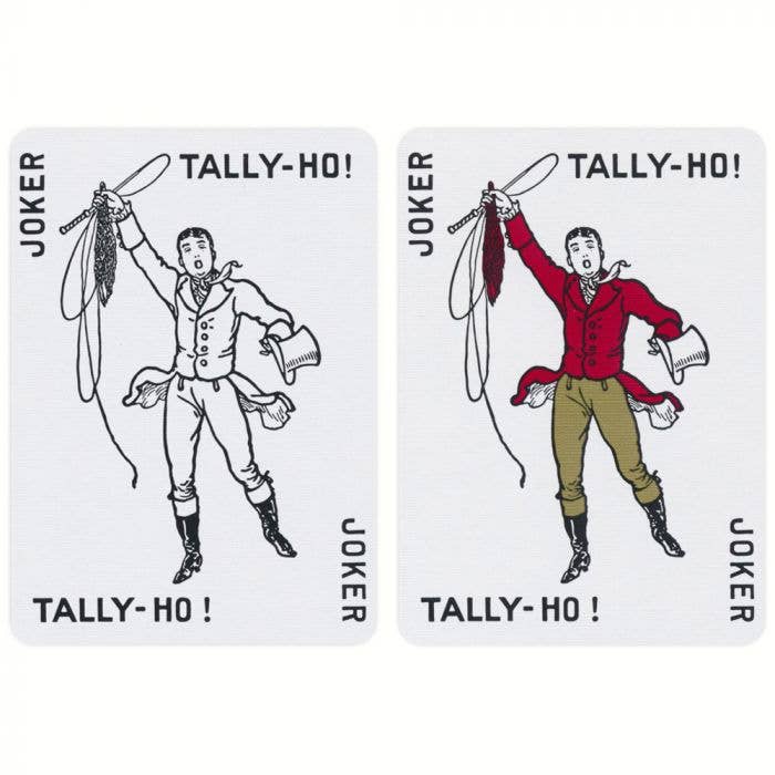 Bicycle Tally-Ho Metalluxe Cards