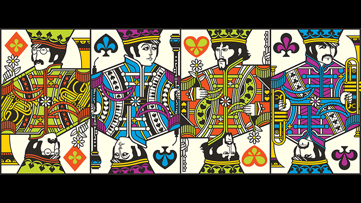 The Beatles Theory 11 Playing Cards (Blue)