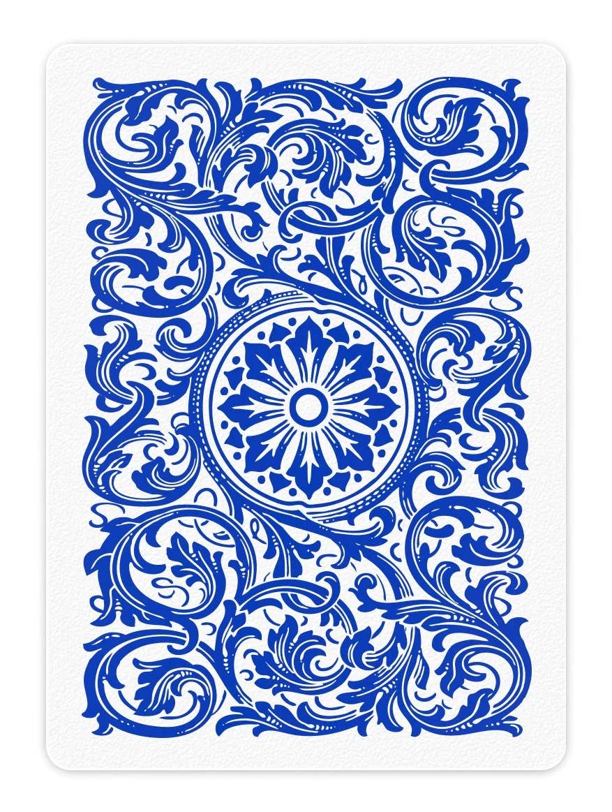 1546 Elite Poker Size Jumbo Index Playing Cards (Blue) Copag