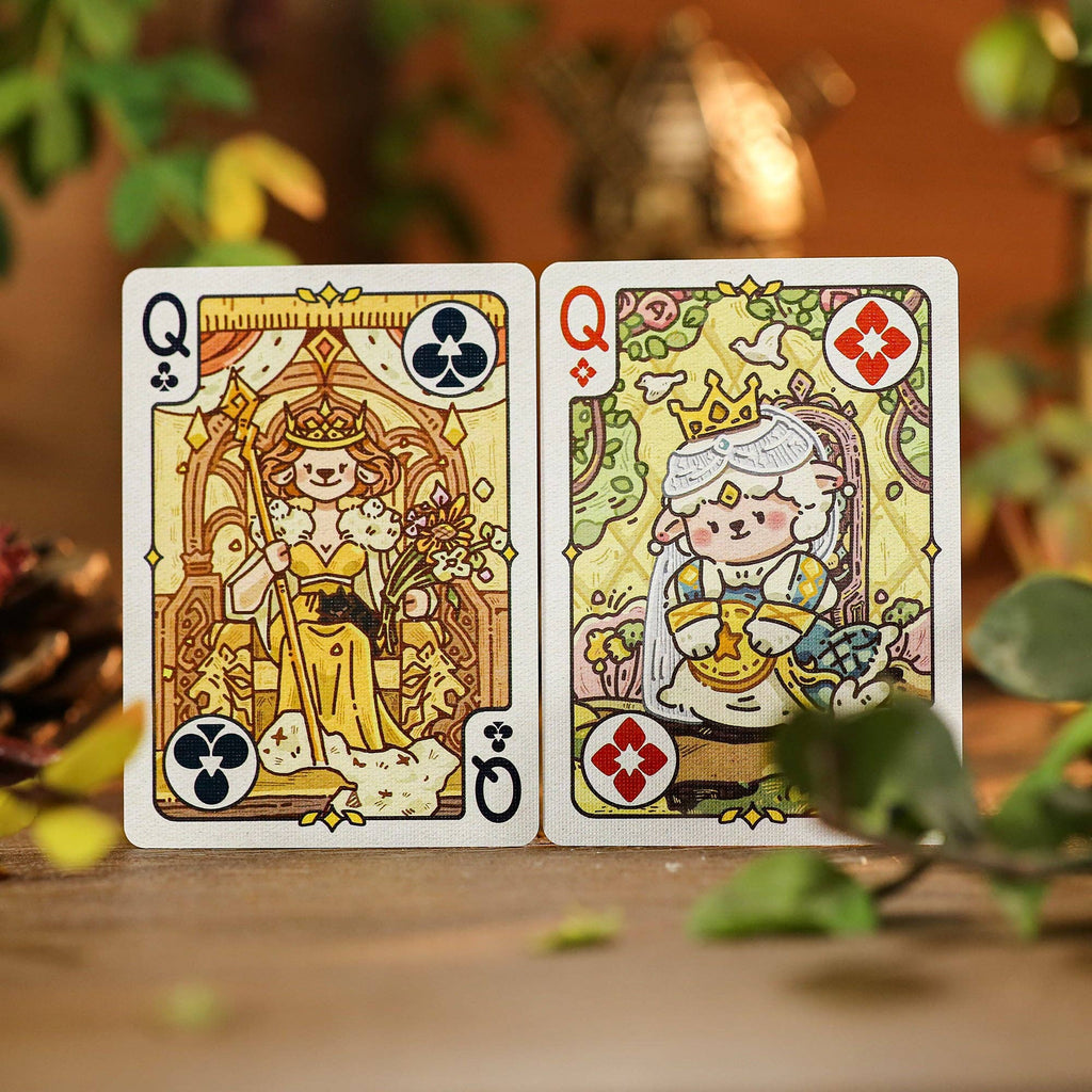 The Valley of the Lambs Playing Cards - Silver Key Society - Keyhole Collection