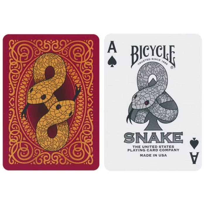 Snake Playing Cards Bicycle