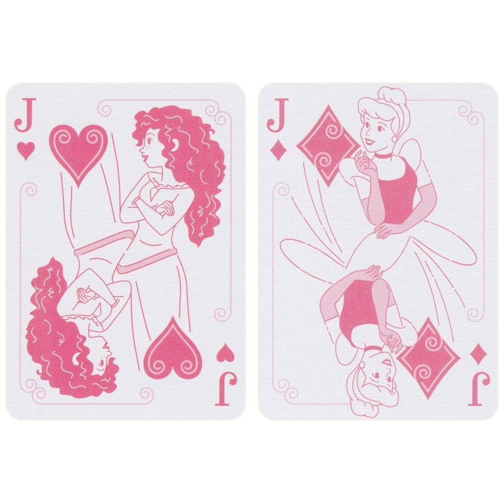 Bicycle Disney Princess Navy Cards