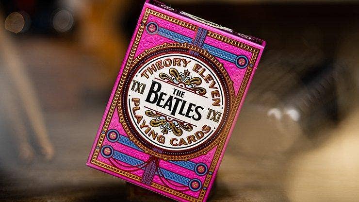 Theory11 The Beatles Playing Cards – Pink Edition