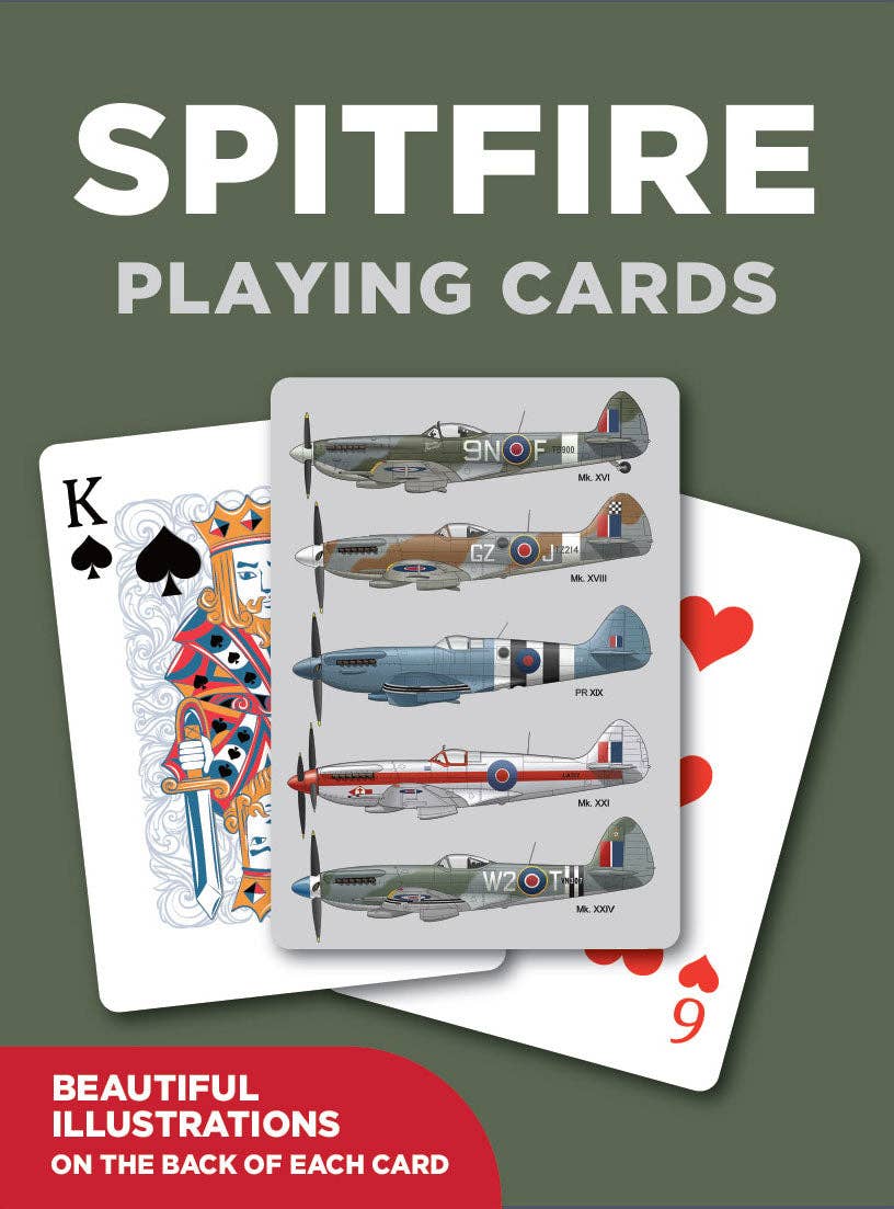 Spitfire Playing Cards by Coach House