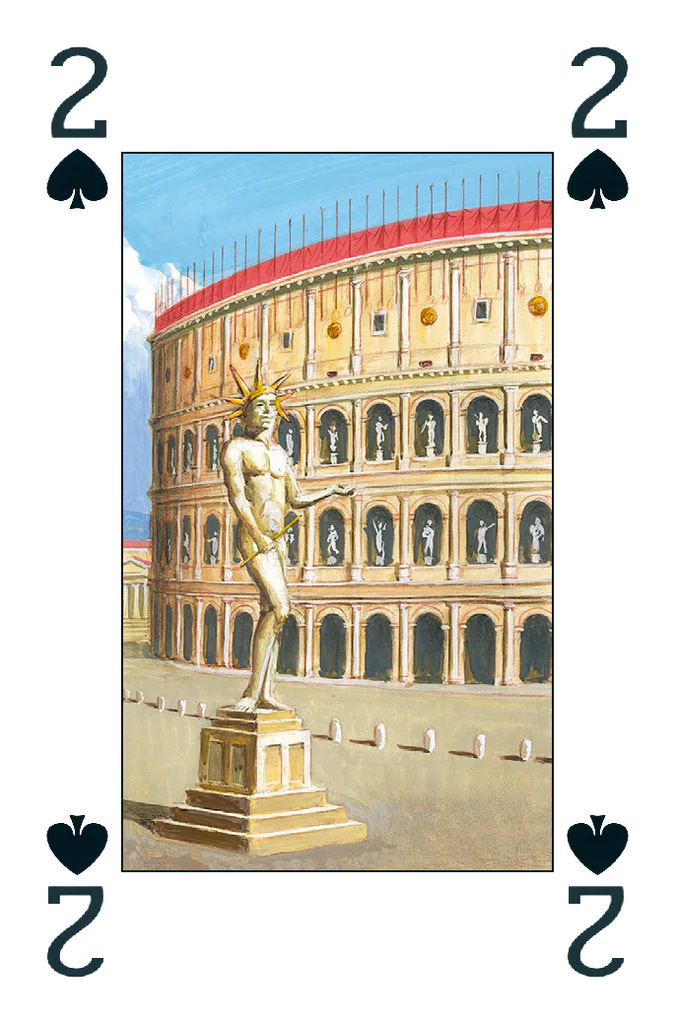 Colosseum Playing Cards Two Decks Lo Scarabeo