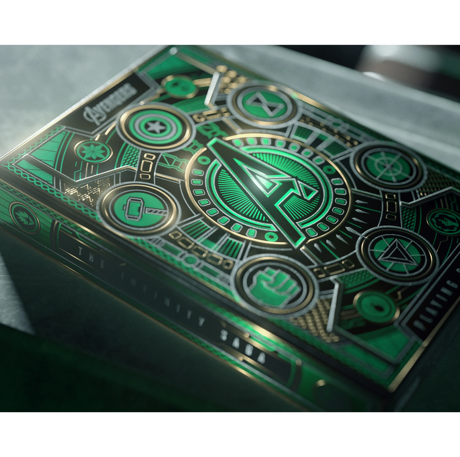 Avengers Green Edition The Infinity Saga Theory 11 Playing Cards
