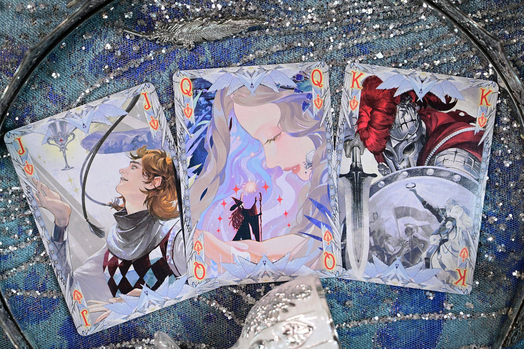 King Arthur Playing Cards V2: Excalibur: Silver Fairyland (Standard)