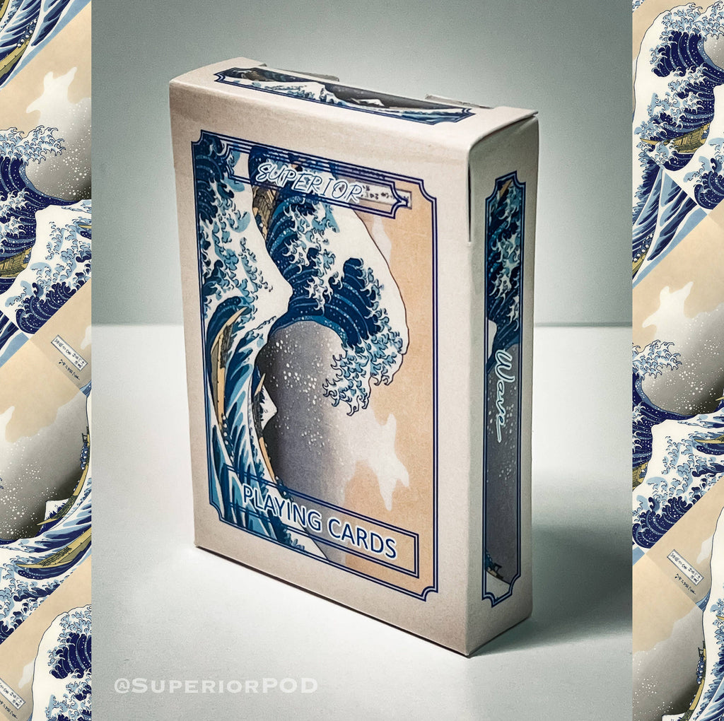 The Great WAVE Japanese Playing Cards, The Wave Card Deck
