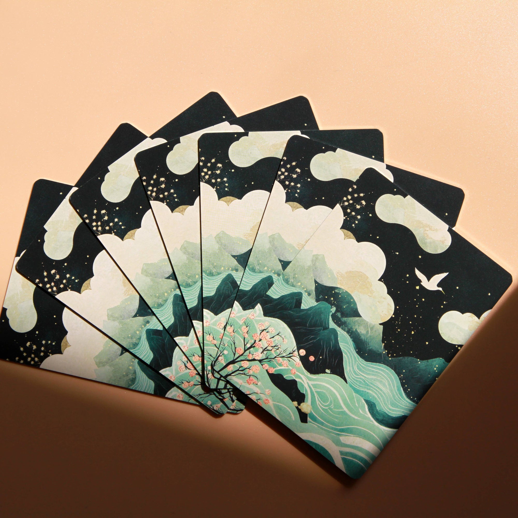 Solar Terms Playing Cards Gold – 66 Card Calendar Deck