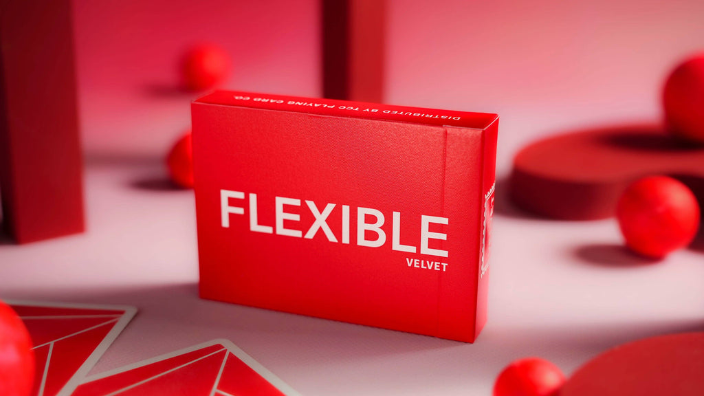 Flexible Playing Cards Red by Vermilion Collection
