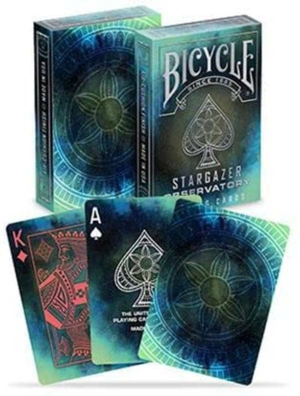 Bicycle Stargazer Observatory Playing Cards