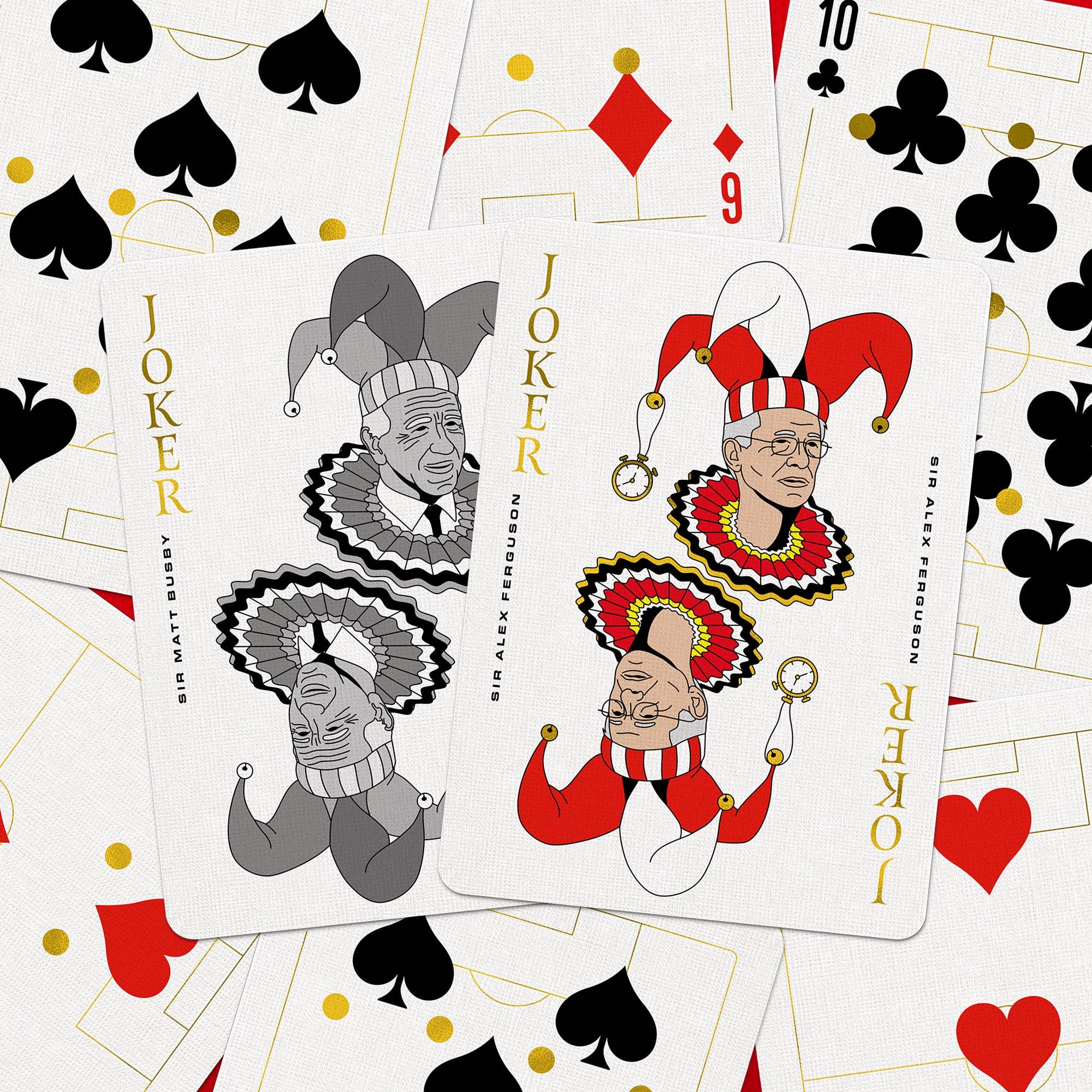 Manchester United Playing Cards by Boot & Ball