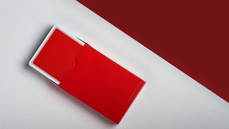 Magic Notebook Playing Cards – Red Limited Edition by Bocopo